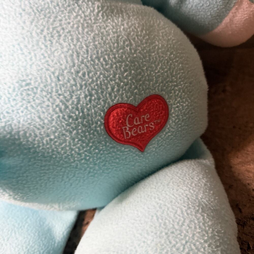 Vintage Carebears Bedtime Bear Harmony Care Bear Large Plush Jumbo Pillow Set - Picture 4 of 13